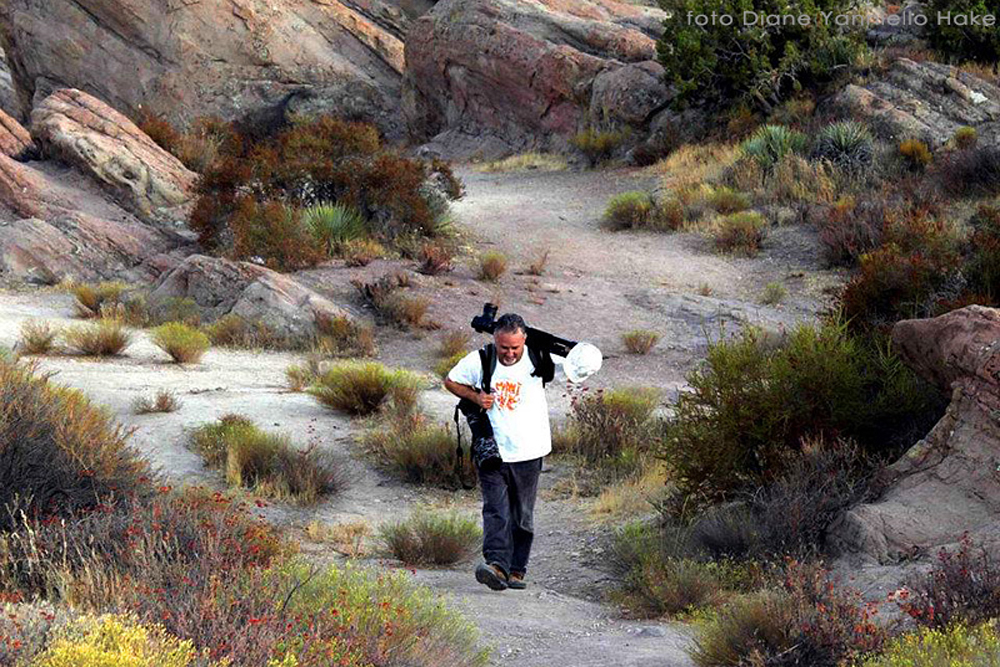 In the Mojave desert, California